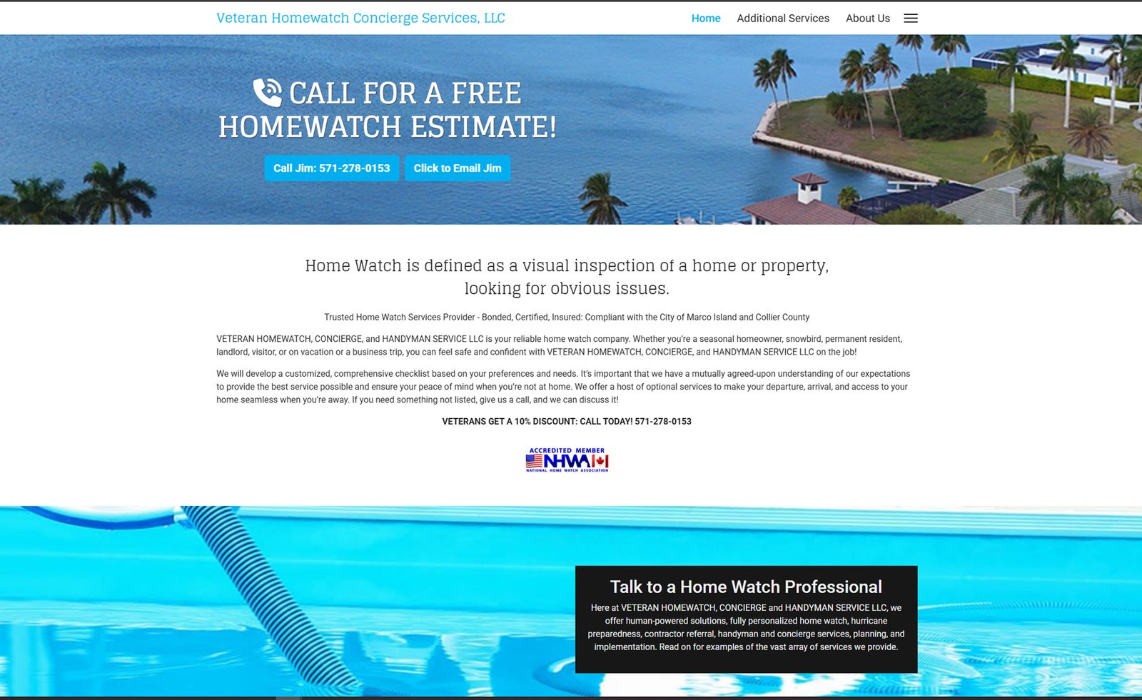 Veteran Homewatch Concierge Services, LLC